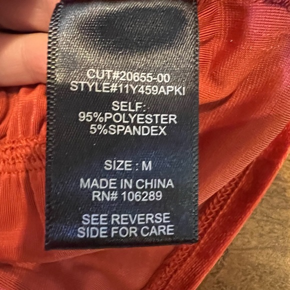 ALTAR’D STATE Rust Velvet Crop Top Size Medium EUC - Picture 3 of 5